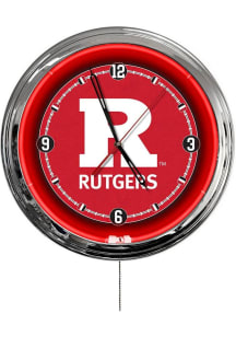 Rutgers Scarlet Knights Multi Color LED Wall Clock