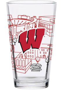 Wisconsin Badgers  Pint Glass -