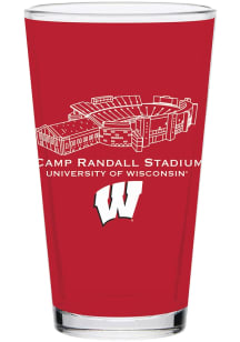 Wisconsin Badgers  Pint Glass -