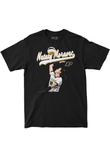 Nataly Moravec Purdue Boilermakers Black Spike Tee Short Sleeve Fashion Player T Shirt