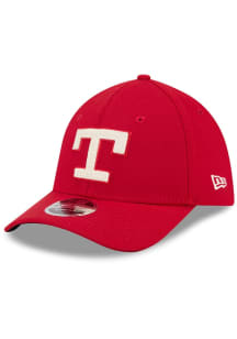 New Era Texas Rangers Mens Red City Connect 39THIRTY M-Crown Flex Hat