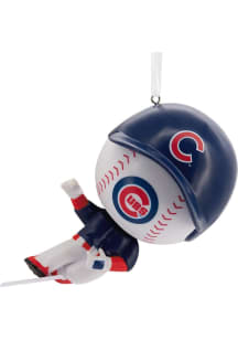Chicago Cubs Bouncing  Buddy Ornament - Blue