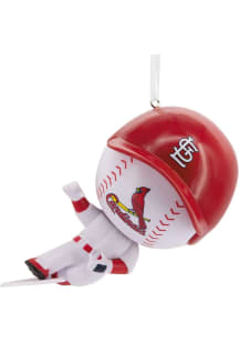 St Louis Cardinals Bouncing  Buddy Ornament - Red
