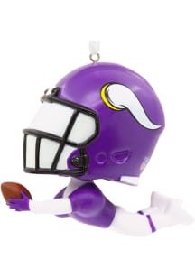 Minnesota Vikings Diving Bouncing Buddy Ornament - Purple