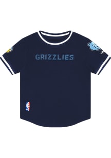 Pro Standard Memphis Grizzlies Toddler Navy Blue Classic Chenille Short Sleeve T-Shirt