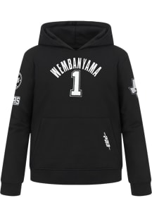Victor Wembanyama Pro Standard San Antonio Spurs Youth Classic Long Sleeve Player Hoodie Black