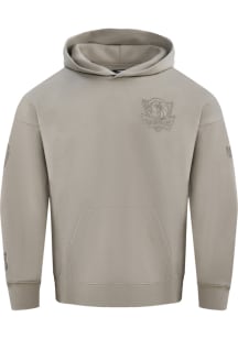 Pro Standard Dallas Mavericks Mens Brown Neutral Retro Fashion Hood