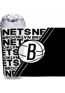 Brooklyn Nets 24oz Tumbler - Black