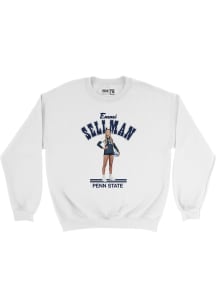 Emerson Sellman  Campus Ink Penn State Nittany Lions Youth White Illustrated Crew Long Sleeve Crew..