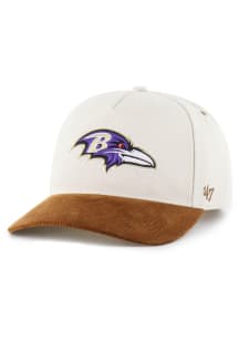 47 Baltimore Ravens Carhartt Undyed Hitch Adjustable Hat - White