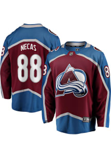 Martin Necas Colorado Avalanche Mens Maroon Home Hockey Jersey