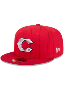New Era Cincinnati Reds Red Jr City Connect 59FIFTY Youth Fitted Hat