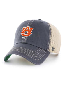 47 Auburn Tigers Dad Trawler Adjustable Hat - Navy Blue