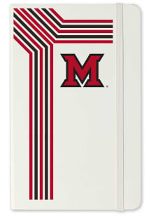 Miami RedHawks Retro Stripes Journals - White