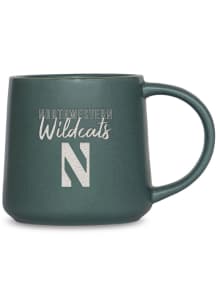 Northwestern Wildcats Sage Taper Ceramic Mug - Green