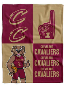 Cleveland Cavaliers Domino Swaddle Baby Blanket