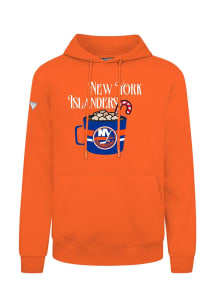 Levelwear New York Islanders Mens Orange Podium Mellow Long Sleeve Hoodie