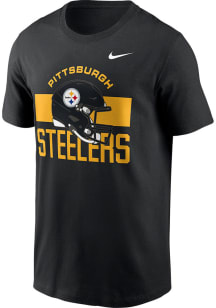 Nike Pittsburgh Steelers Black Reflex Play Short Sleeve T Shirt