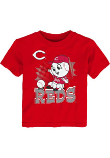 Mr. Red Cincinnati Reds Infant Mascot 3.0 Short Sleeve T-Shirt Red