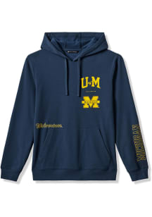 Travis Mathew Michigan Wolverines Mens NAVY Cloud Home Game