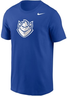 Nike Saint Louis Billikens Blue Primary Logo Core Short Sleeve T Shirt