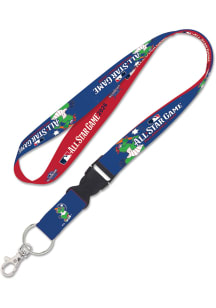 Philadelphia Phillies Double-Sided 1" 2026 ASG Mascot Lanyard - Blue