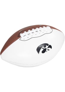 Iowa Hawkeyes Nike Team Logo Autograph Football