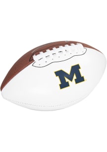 Michigan Wolverines Nike Team Logo Autograph Football