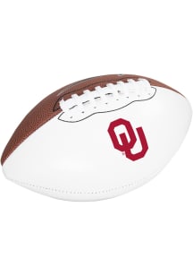 Oklahoma Sooners Nike Team Logo Autograph Football