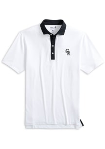 Johnnie O Colorado Rockies Mens Black Ramos Short Sleeve Fashion Polo