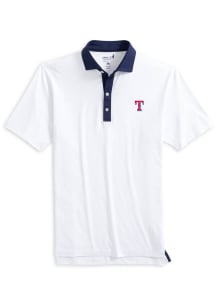 Johnnie O Texas Rangers Mens Navy Blue Ramos Short Sleeve Fashion Polo