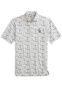 Johnnie O Colorado Rockies Mens Black Ballpark Short Sleeve Fashion Polo
