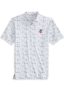 Johnnie O Minnesota Twins Mens Navy Blue Ballpark Short Sleeve Fashion Polo