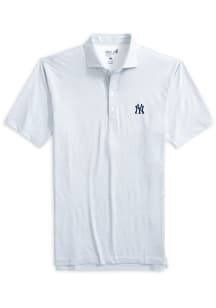 Johnnie O New York Yankees Mens Navy Blue Slade Short Sleeve Fashion Polo