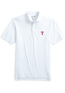 Johnnie O Texas Rangers Mens Light Blue Slade Short Sleeve Fashion Polo