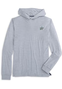 Johnnie O Dallas Stars Mens Grey Talon Lightweight Long Sleeve Hoodie