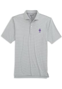 Johnnie O K-State Wildcats Mens Ash Clipper Short Sleeve Fashion Polo