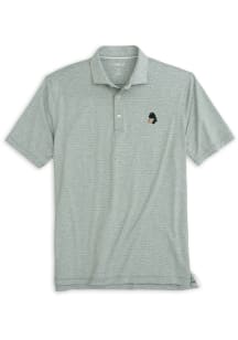 Johnnie O Michigan State Spartans Mens Green Lyndon Short Sleeve Fashion Polo