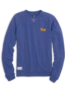 Johnnie O Pitt Panthers Mens Blue Crewneck Long Sleeve Sweater