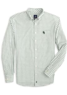Johnnie O Baylor Bears Mens Green Signor Long Sleeve Dress Shirt