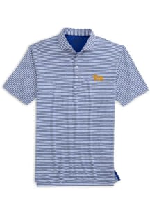 Johnnie O Pitt Panthers Mens Blue Clipper Short Sleeve Fashion Polo