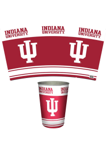 Indiana Hoosiers Logo Stripe Waste Basket