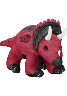 Arkansas Razorbacks 10" Triceratops Fashion Plush