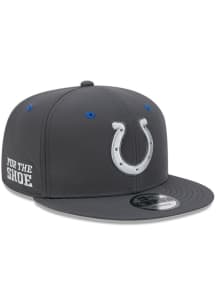 New Era Indianapolis Colts Black NFL 2026 Sideline Rivalries Collection 9FIFTY Mens Snapback Hat