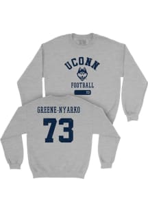 Raphael Greene-Nyarko UConn Huskies Mens Grey NIL Varsity Player Crew