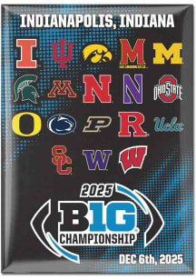 Big Ten 2025 BIG10 Football Championship 2x3 Magnet