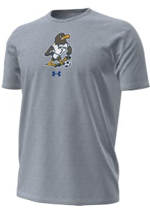 Under Armour Kent State Golden Flashes Grey Performance Fearless Flash Soccer Short Sleeve T Shirt