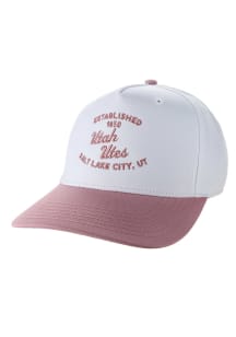 Legacy Utah Utes White Heritage Womens Adjustable Hat