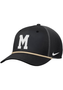 Nike Missouri Tigers Alternate Rise Trucker Adjustable Hat - Black