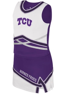Colosseum TCU Horned Frogs Girls Purple Lollipop Set Cheer